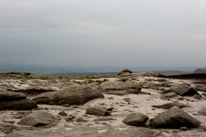 Kinder Low, on the Pennine Way, by Claire Reddleman